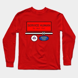 Service Human Long Sleeve T-Shirt